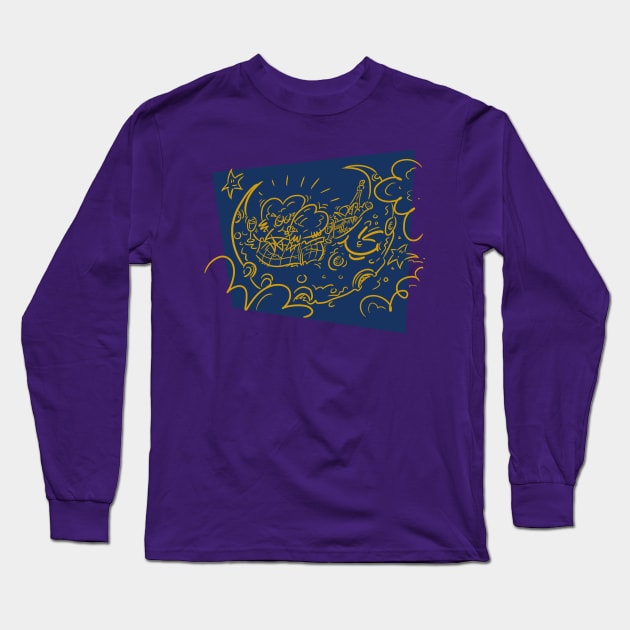 Moonpicknick Long Sleeve T-Shirt by hirnstrich